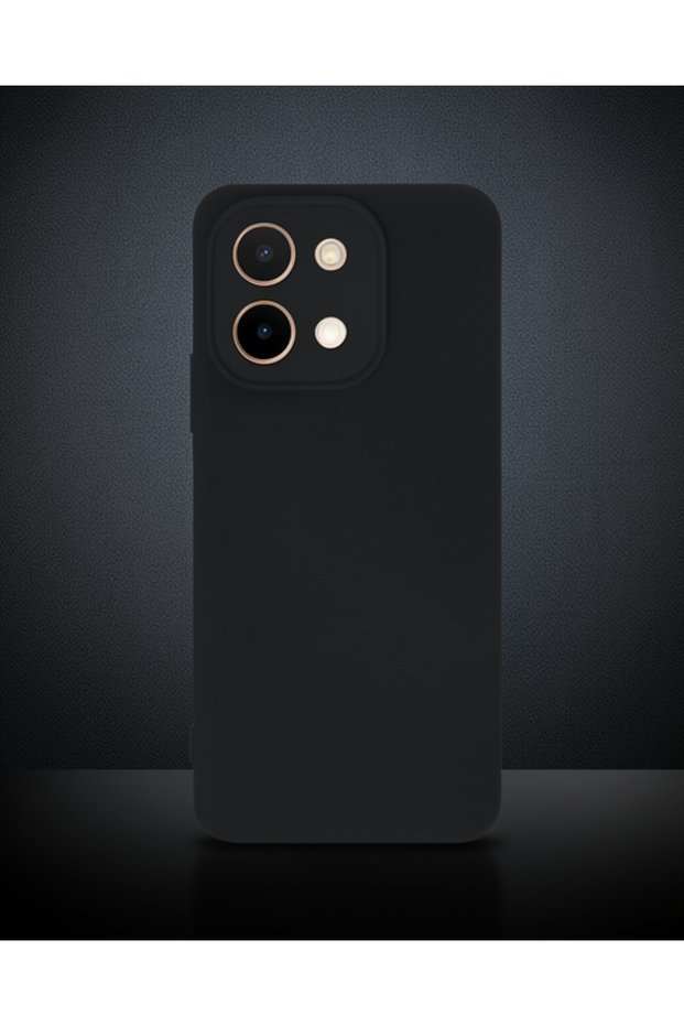Vivo Y28 Case First Silicone - Black