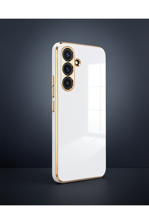 Samsung Galaxy M34 5g Case Volet Silicone - White