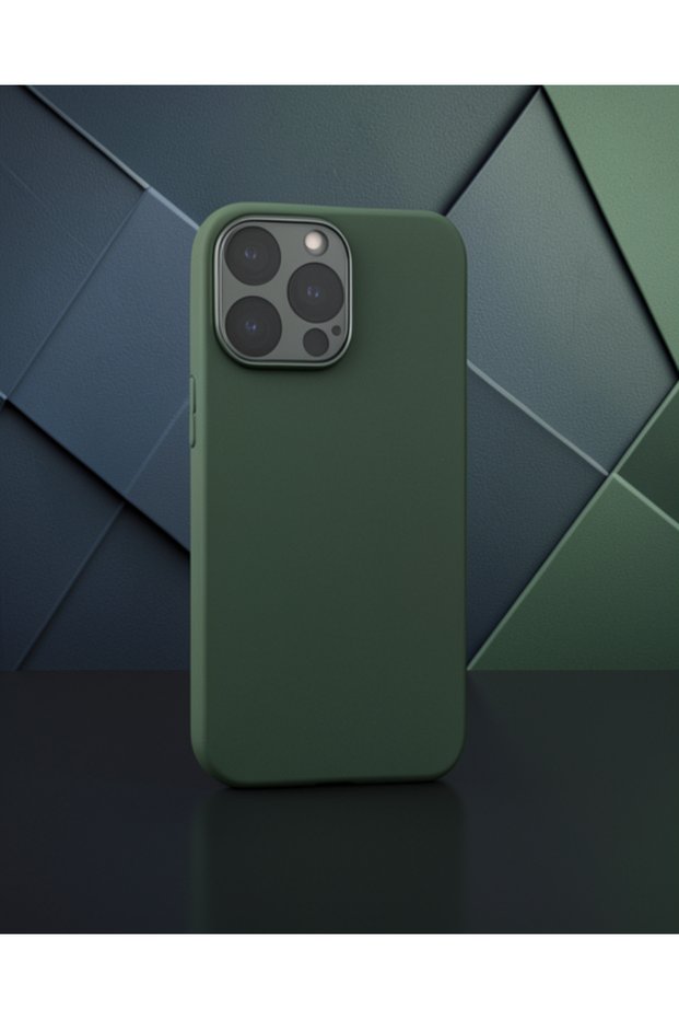 Apple iPhone 15 Pro Case Puma Silicone - Green