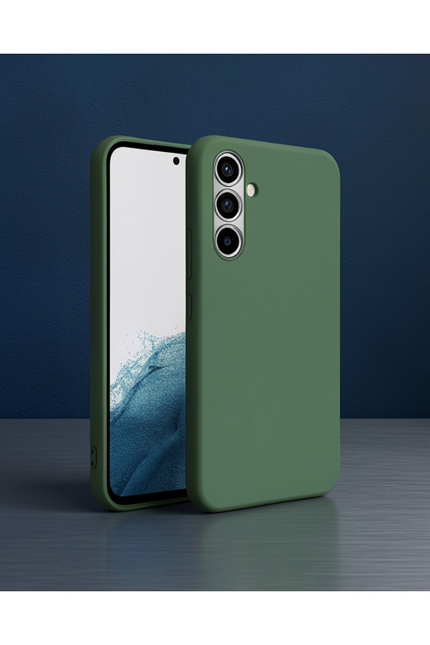 Samsung Galaxy A16 5g Case First Silicone - Dark Green