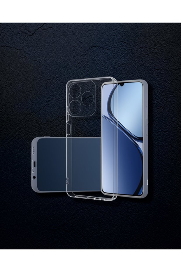 Realme C61 Case Luxury Transparent Silicone
