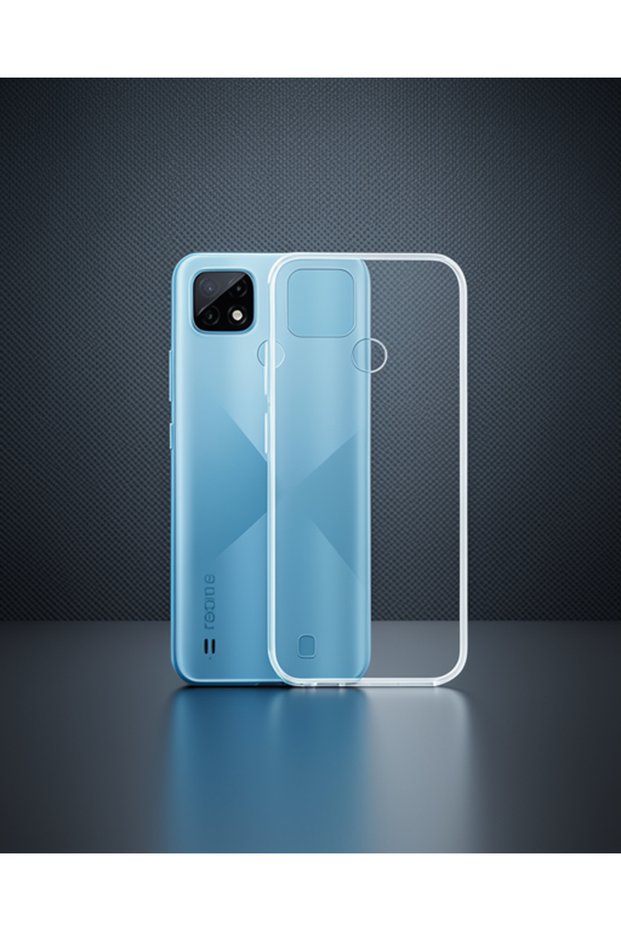 Realme C21 Case Luxury Transparent Silicone