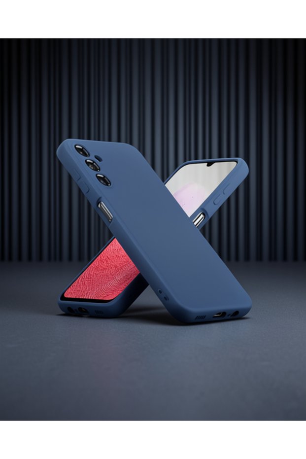 Samsung Galaxy A34 5g Case First Silicone - Navy Blue