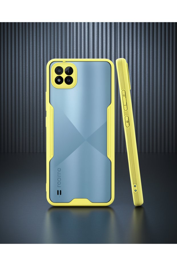 Realme C11 2021 Case Platinum Silicone - Yellow