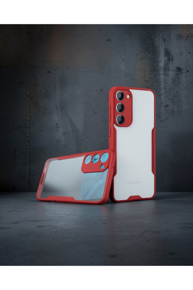 Samsung Galaxy S23 Plus Case Platinum Silicone - Red