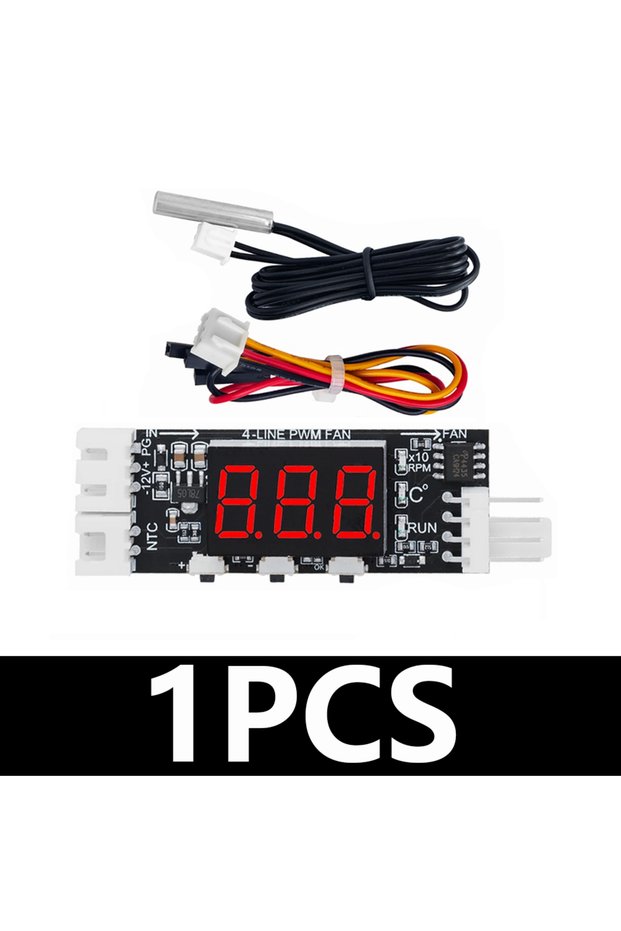 PWM 4Wire 1PCS Single 12V 3A DC PWM 4 Wire Fan Temperature Control Speed Controller Chassis Computer