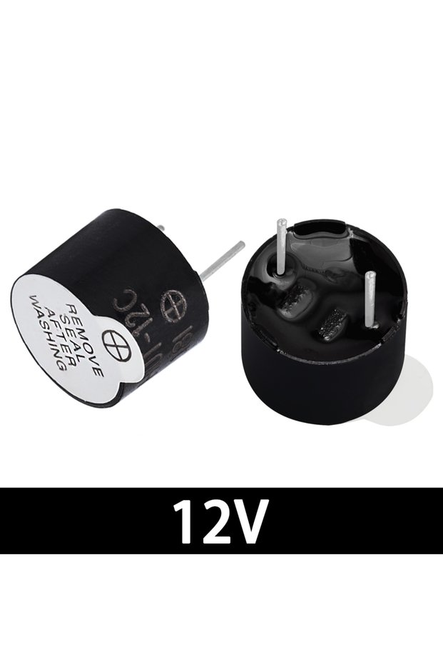 10PCS 12V 10PCS 3V/5V/12V/24V Active Buzzer Magnetic Long Continous Beep Tone Alarm Ringer 12mm MINI
