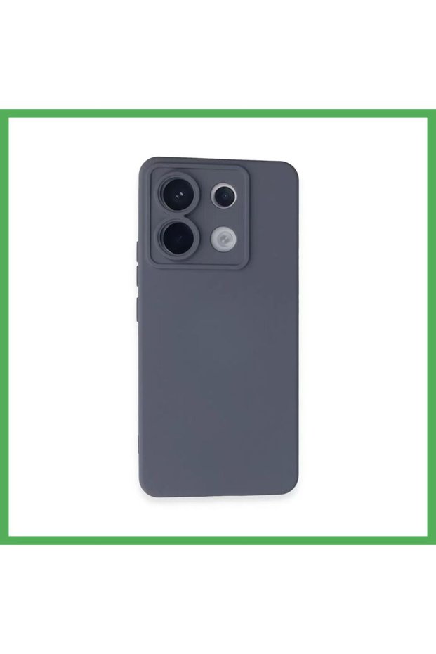 Redmi Note 13 Pro 5g Compatible Case Nano Velvet Silicone - Gray Bezoss