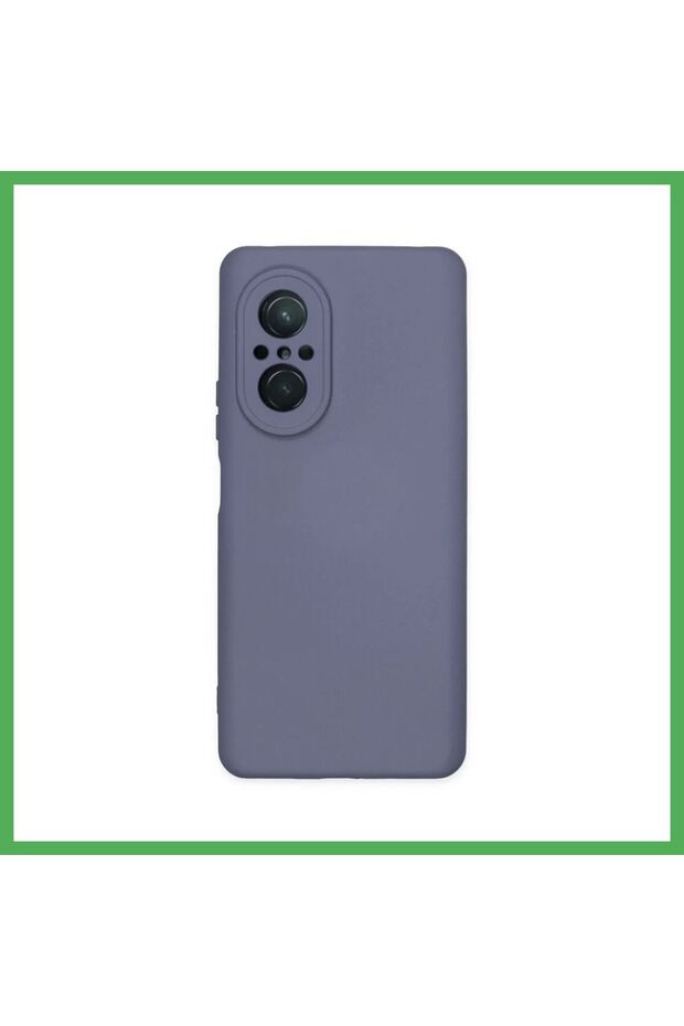 Huawei Nova 9 Se Compatible Case Nano Velvet Silicone - Gray Bezoss