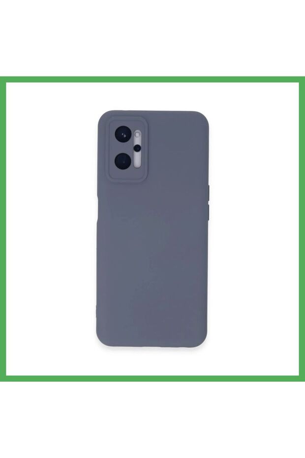 Realme 9I 4g Compatible Case Nano Velvet Silicone - Gray Bezoss