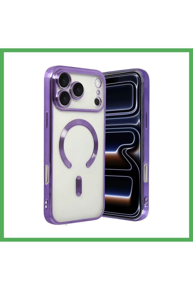 iPhone 17 Pro Max Compatible Kross Magneticsafe Cover - Purple Bezoss