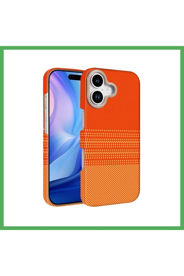 iPhone 17 Compatible Vega Magsafe Cover - Orange Bezoss