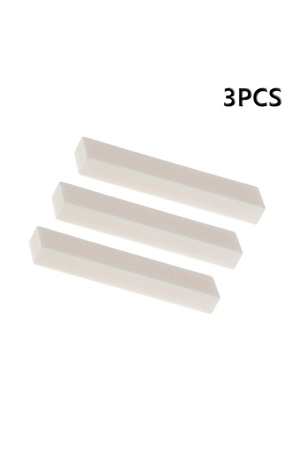 3Pcs Miwayer 3/5/10Pcs Blank Bone Nut Saddles Unslotted Buffalo Bone Bridge Nuts/for Guitar Instrume