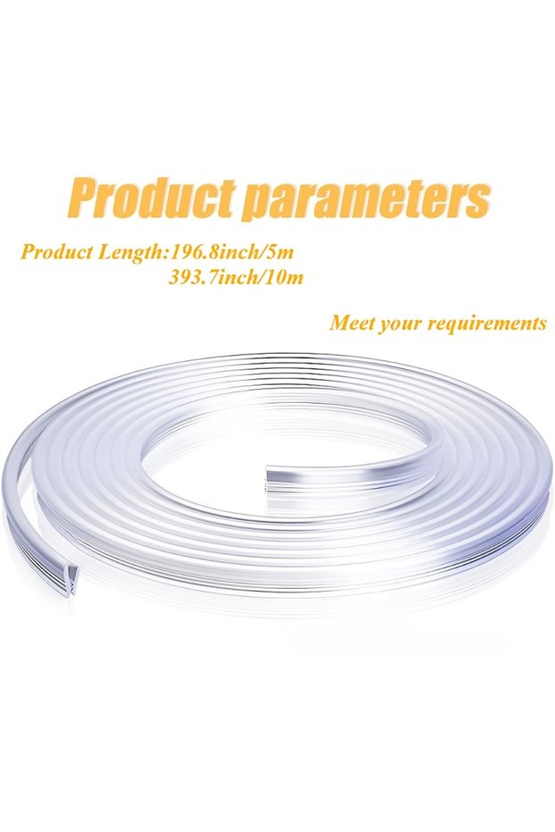 Clear x 5m-1 Roll YITAPE 5/10M Transparent Car Door Edge Protector U-Shape Universal Auto Anti-Colli