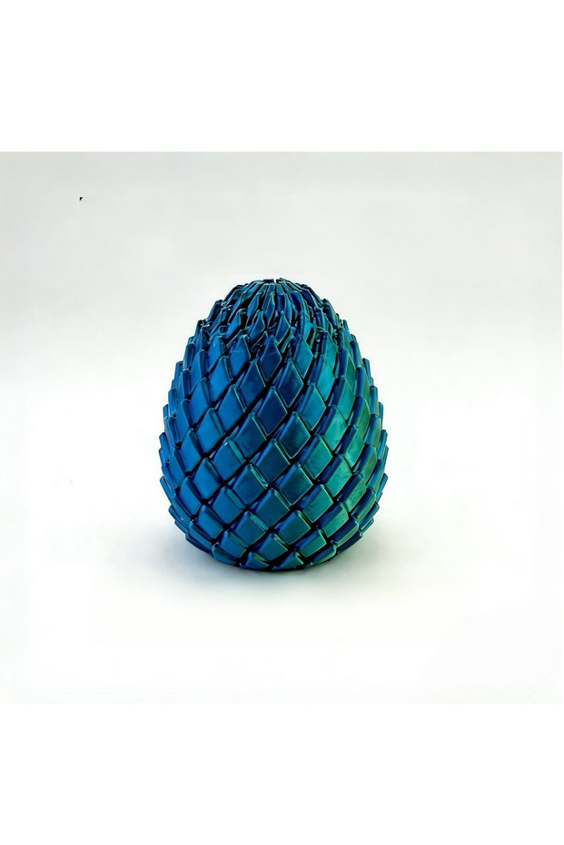 Green 3D Printing Dragon Egg Stress Relief Toy Deformable Twist Egg Creative Decompression Gadget De