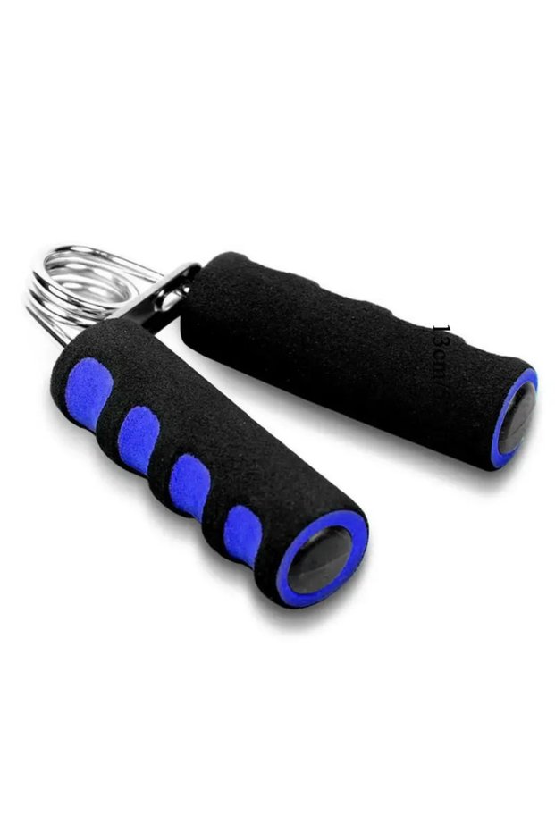 Blue Hand Grip Fitness Arm Trainers Strength Foam Wrist Grippers Rehabilitation Finger Pow Muscle Re