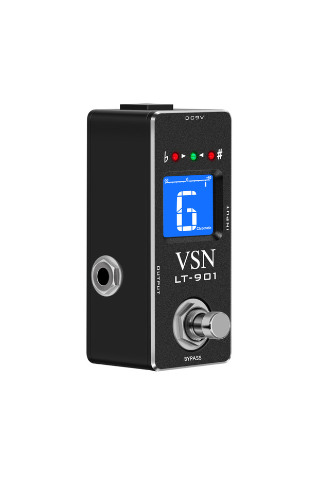 Guitar Tuner Pedal Tuner Pedal,Chromatic Guitar Tuner Pedal Fast and Accuate Tuner for High Precisio