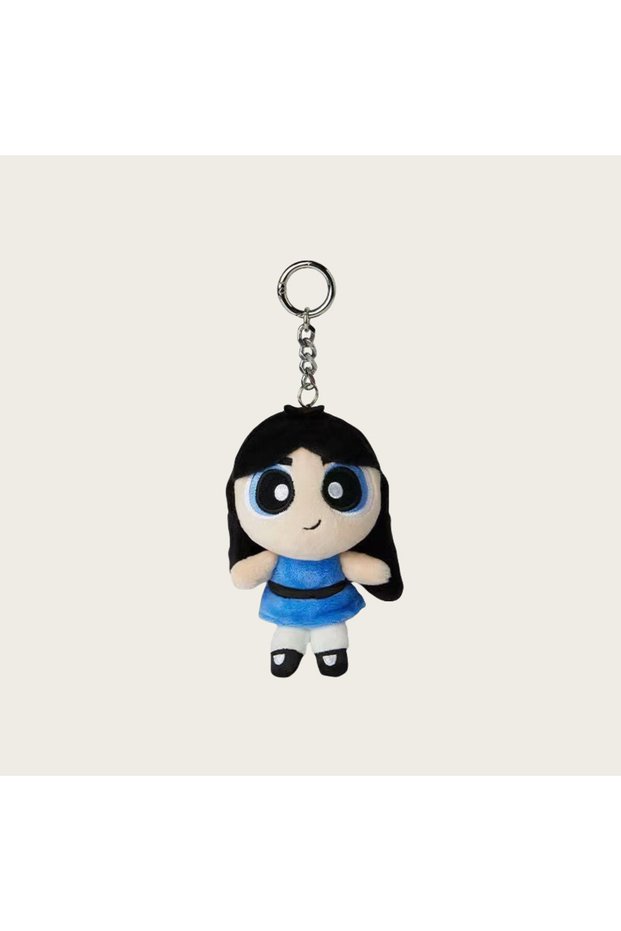 2 *Cartoon Anime The Powerpuff and Girls Series Plush Toy Keychain Kawaii Character Cute Stuffed Toy