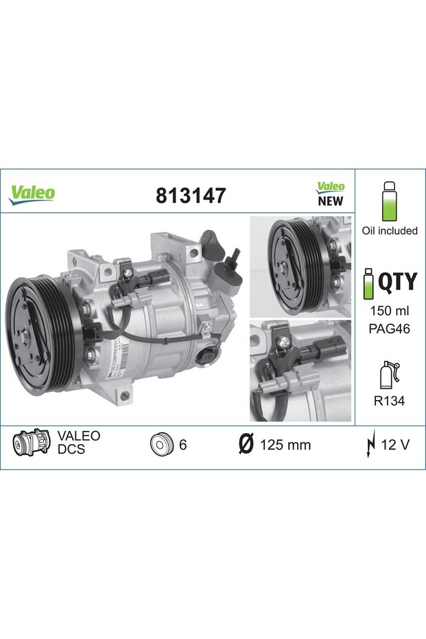 Compresor, climatizare 813147
