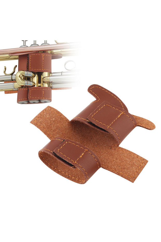 Professional Protective Brown Cover Case for Trumpet Synthetic Leather Musical Instruments Accessori