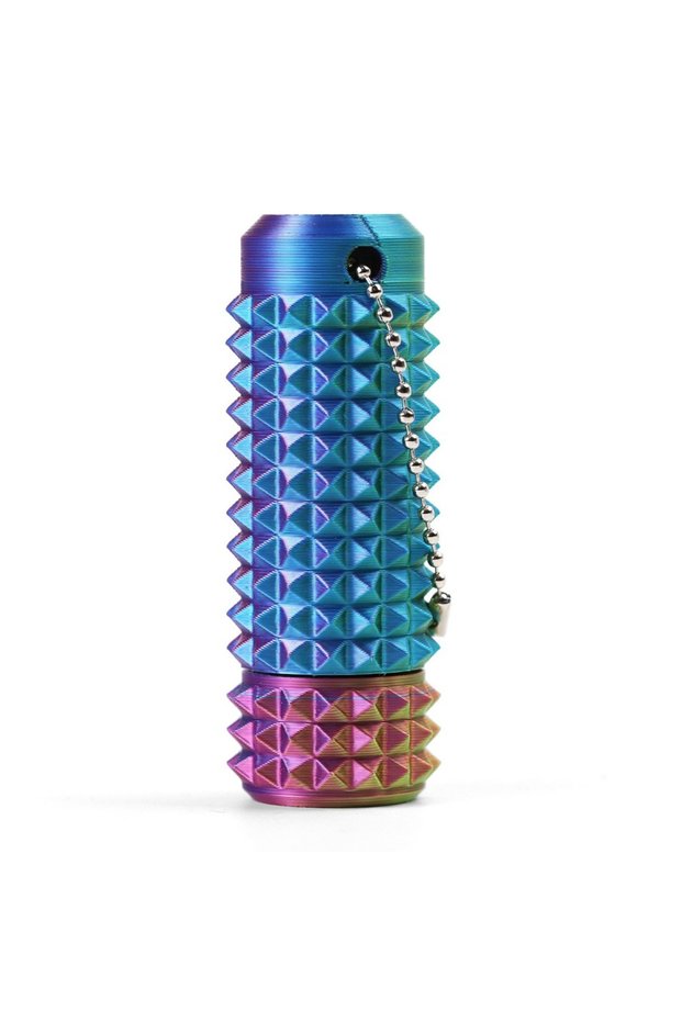 Dazzling color 3D Printed Spiky Sensory Fidget Toys Mini Pocket Grippie Stim Stress Fidget Toy 360 d