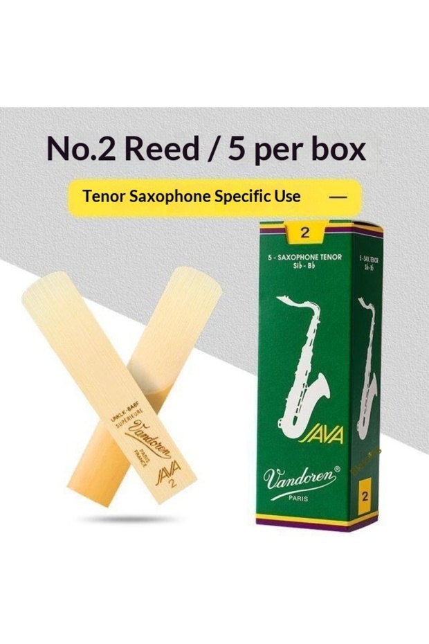 Tenor 2.0 5PCS Hot Sales Vandoren Green Box Alto Saxophone Reeds 10pcs / Tenor Saxophone Reeds 5pcs