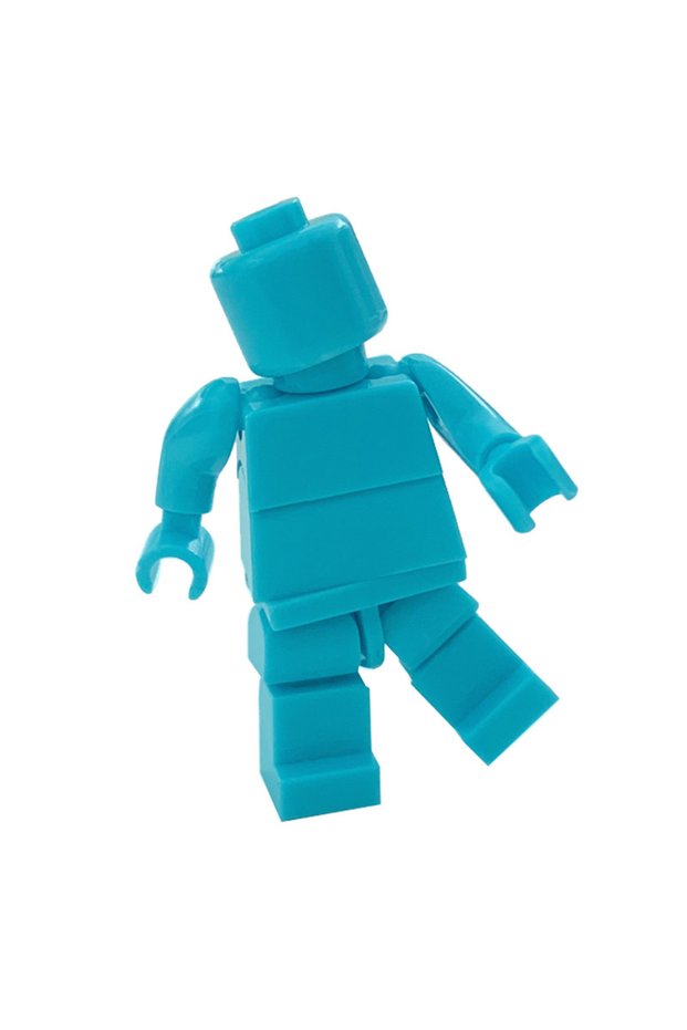 A14 A Figurine Building Blocks with A Size of 1.77 Inches, Movable Joints, and Multiple Colors to Ch
