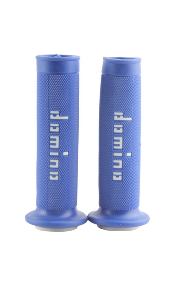 All Blue 7/8 "22 24mm Universal Motorbike Modification Rubber Bar Gel Accessories HandleBar Grip for