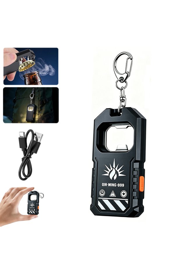 Multi functional fla MINI USB Rechargeable LED Flashlight Portable Tail Magnet Work Light