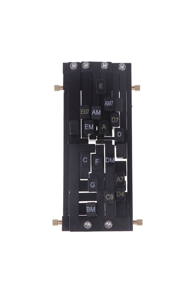 Black New Guitar Chord Helper Touch Chords Presser Guitar Chord Trainer Practice Aid Trainer Assiste