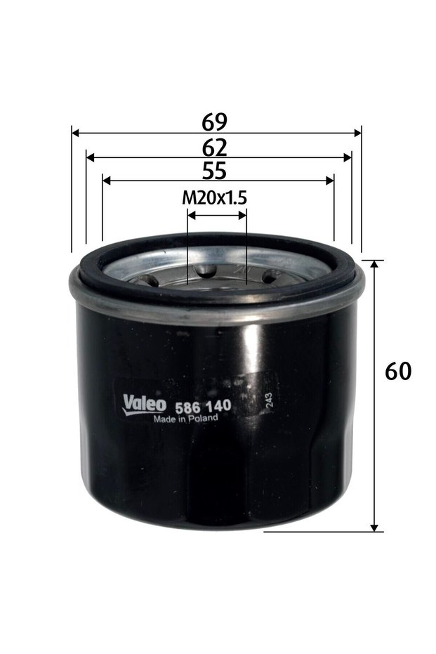 Oil filter 586140