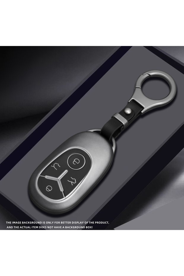 Gray Style 2 TPU Car Key Case Cover For Geely EX2 GEOME EX2 MMEX2 Max 2025 2026 Exploration Youth Ve