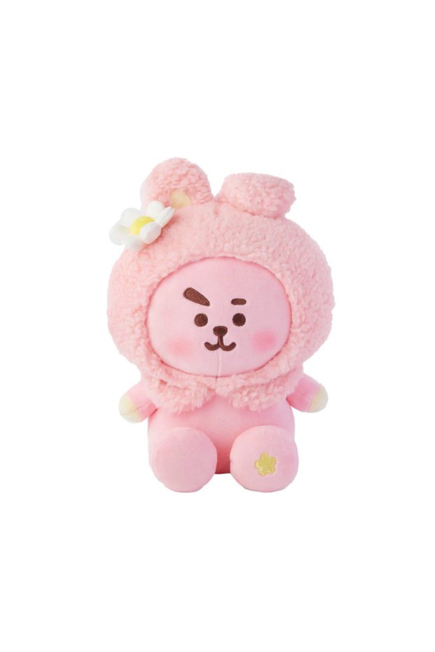 doll KPOP BT21 Cherry Blossom Series Doll Keychain Cute Cartoon Toy Pendant Backpack Phone Ba