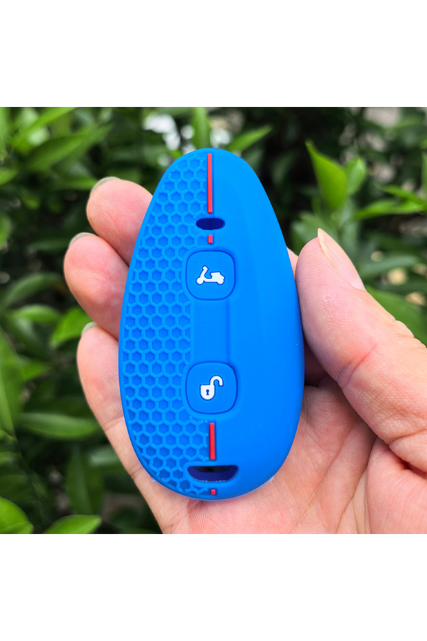 Blue For Piaggio Vespa GTV300 GTV GTS300 GT S300 GTS 300 2024 Motorcycle Key Case Remote Cover Shell