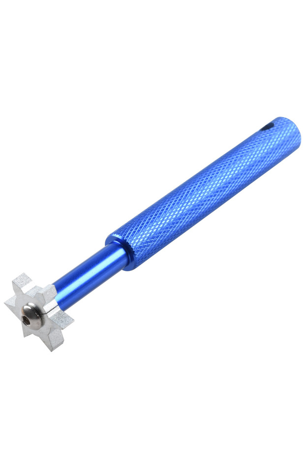 Blue Golf Sharpener Golf Club Grooving Sharpening Tool Golf Club Sharpener Head Strong Wedge All