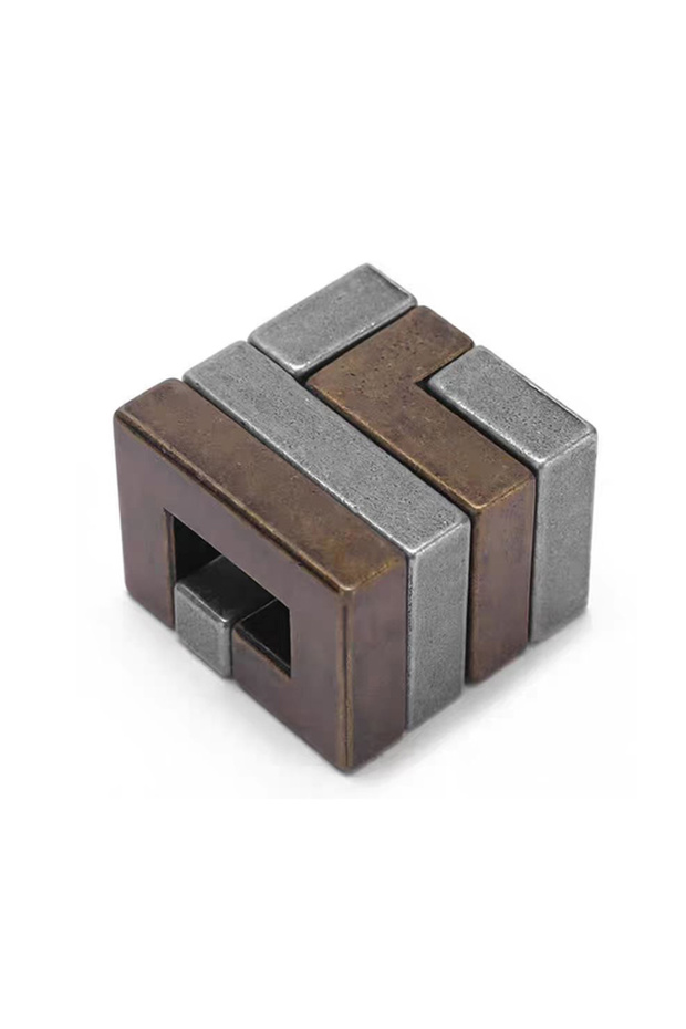 DFGH5100 Difficult Disentanglement Brain Teaser Metal Puzzles For Adults and Kids Smart Logic IQ Tes