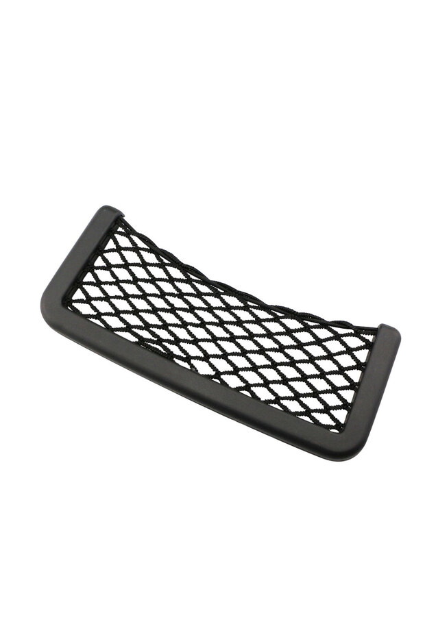 19.5x8cm Car Organizer Storage Bag Phone Holder Universal Net Pocket 19.5x8CM/14.5x8CM Dashboard Org