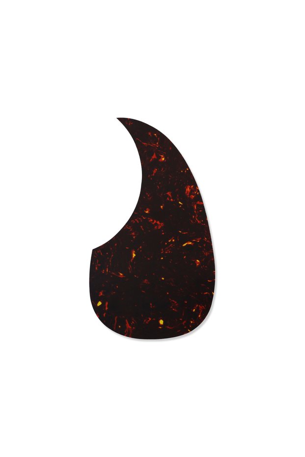 Brown Tortoise Shell Phrilam Acoustic Guitar Self-adhesive Pickguard for Martin D28 Style Guitar