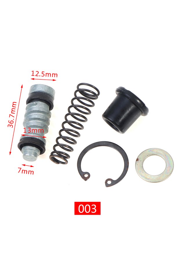 3 Motorcycle Clutch Brake Pump Piston Plunger Repair Kits Master Cylinder
