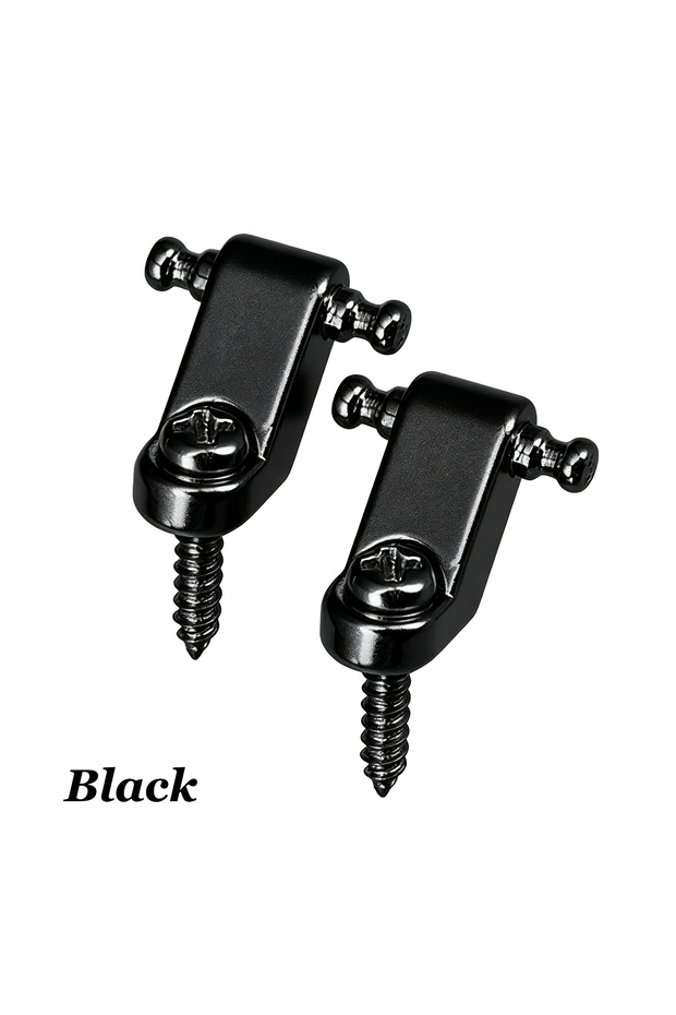 Black 2PCS Miwayer 2-Pcs Guitar String Retainer Guides – Roller String Tree for Electric Guitar, 3