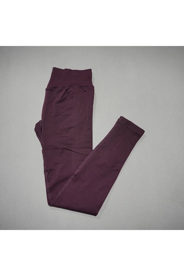 M Espresso DFDK 26 New Women Seamless High Waist Yoga Leggings Butt Lifting Compression Tummy Contro