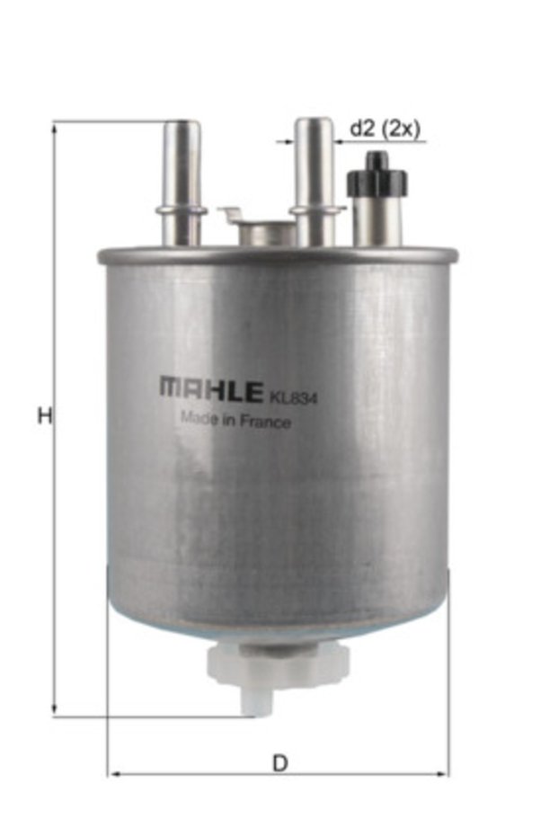 Fuel filter KL 834
