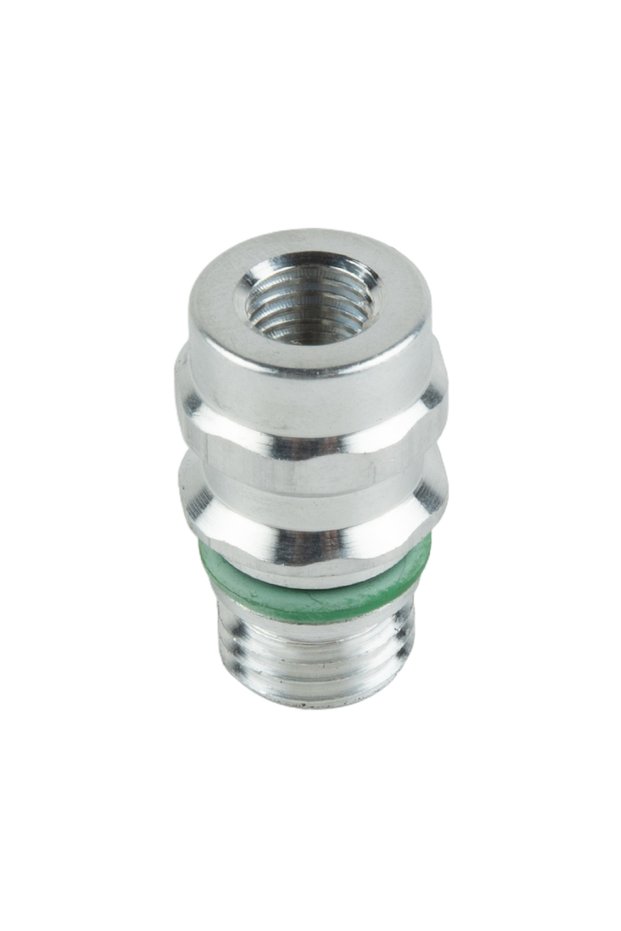 A/C Service Valve High Side R-134a Port Adapter With Replaceable Valve Cores Automotive Accessories