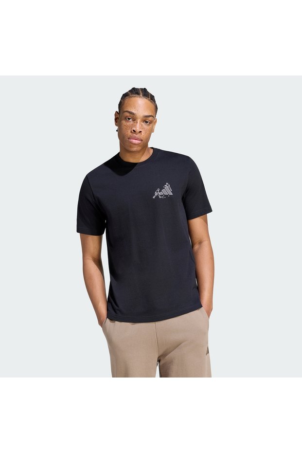 Novelty Pong Graphic T-Shirt Men