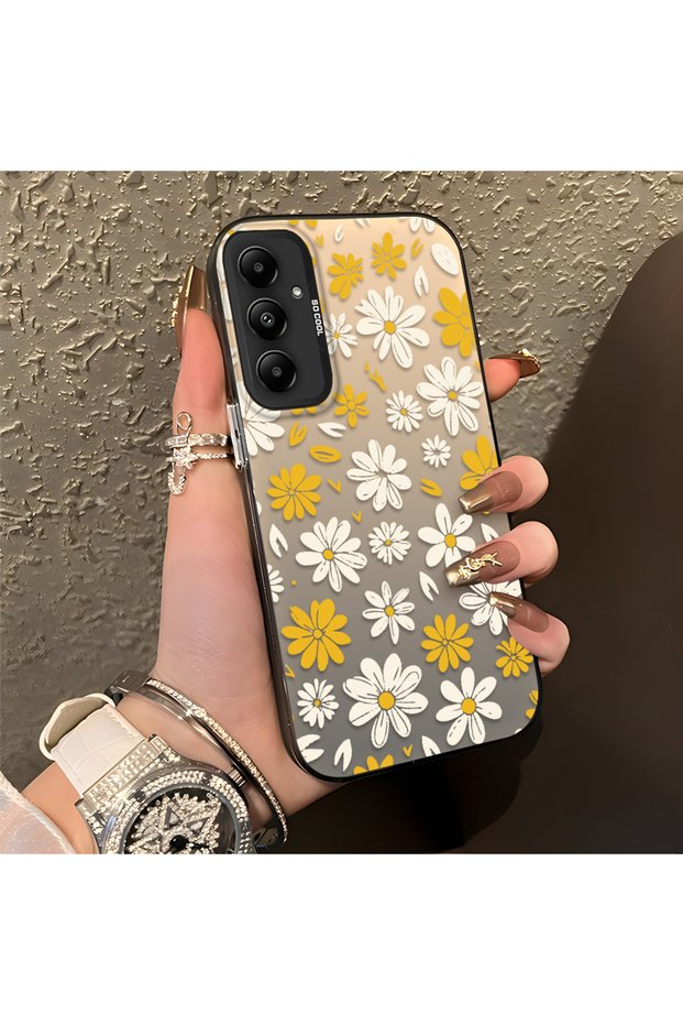 Samsung Galaxy A05S Compatible Spring Daisy Print Case, Durable, Cute.