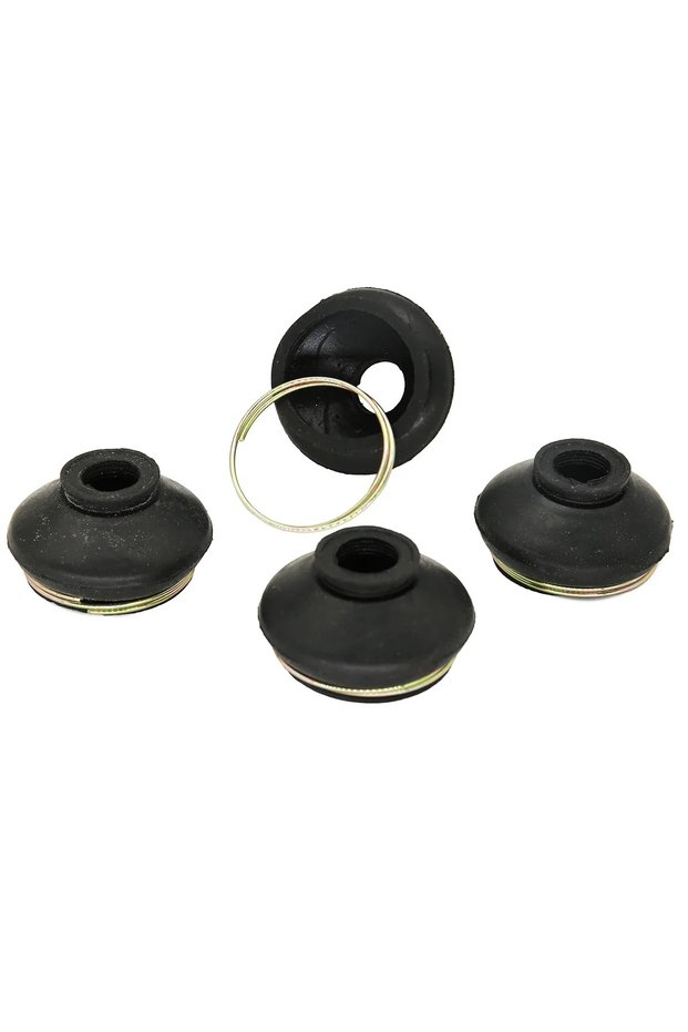 4 Pcs Turn to rod Arm Ball Head Dust Protection Rubber Cover for Chinese ATV Quad Go kart