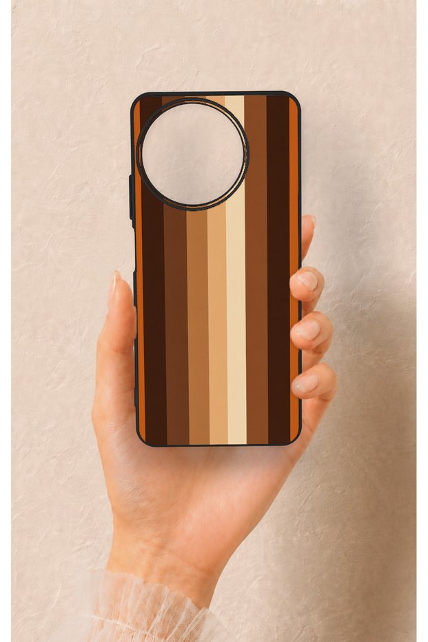 Realme 11 Compatible Autumn Lines Patterned Silicone Case