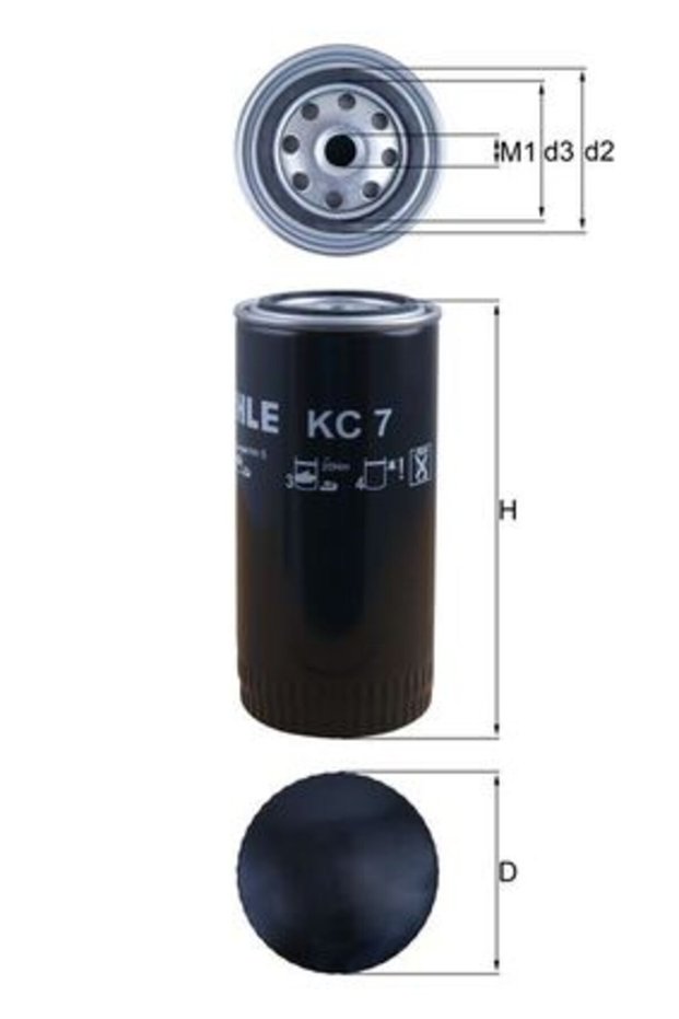 Filtru combustibil KC 7