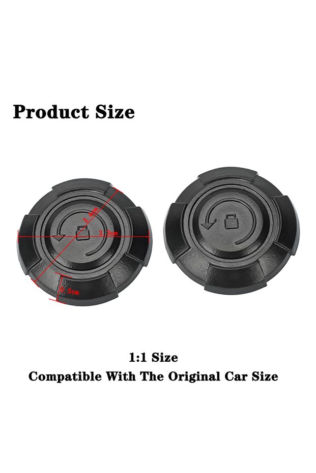 Matte Black-E Car Keyhole Cover Magnetic Key Hole Door Lock Protector for Suzuki Jimny 2019 2020 202