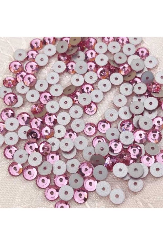 Crystal Beads - 4mm Pink (50 Gr - 1500 Ad)